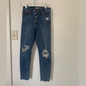 levis wedgie skinny jeans